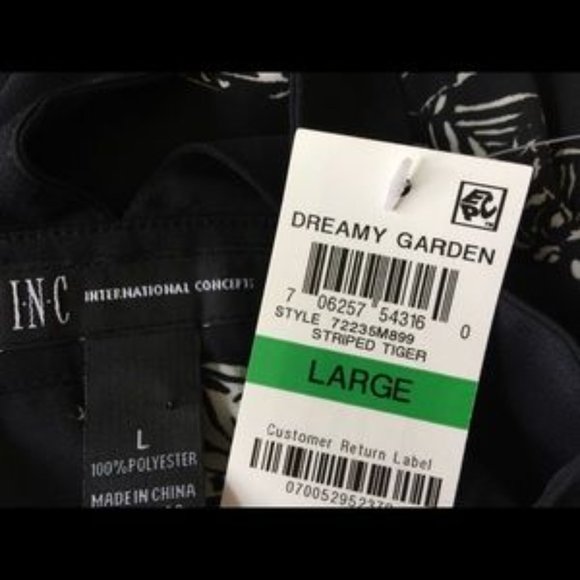 Women's International Concepts Blouse Size Large - Picture 4 of 4